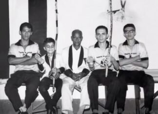 Mestre o patrimônio da capoeira